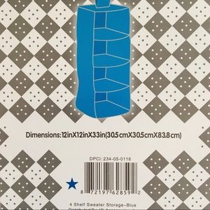 Closet shelf organizer